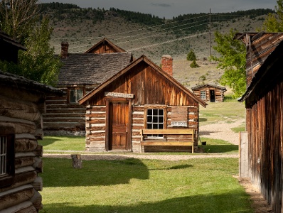 Frontier cabin in Nevada City, MT