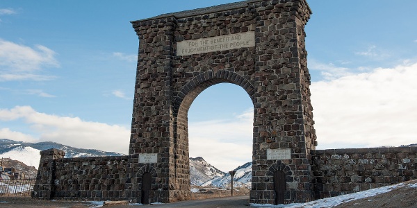 Roosevelt Arch, Gardiner, MT